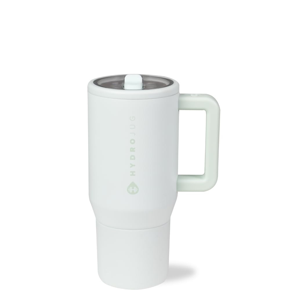 HydroJug Kids - 20 oz Insulated Kids Water Bottle with Flip Straw & Handle | Leak-Proof & Durable | Perfect for School, Sports, Lunch, Travel & Camp, Light Blue