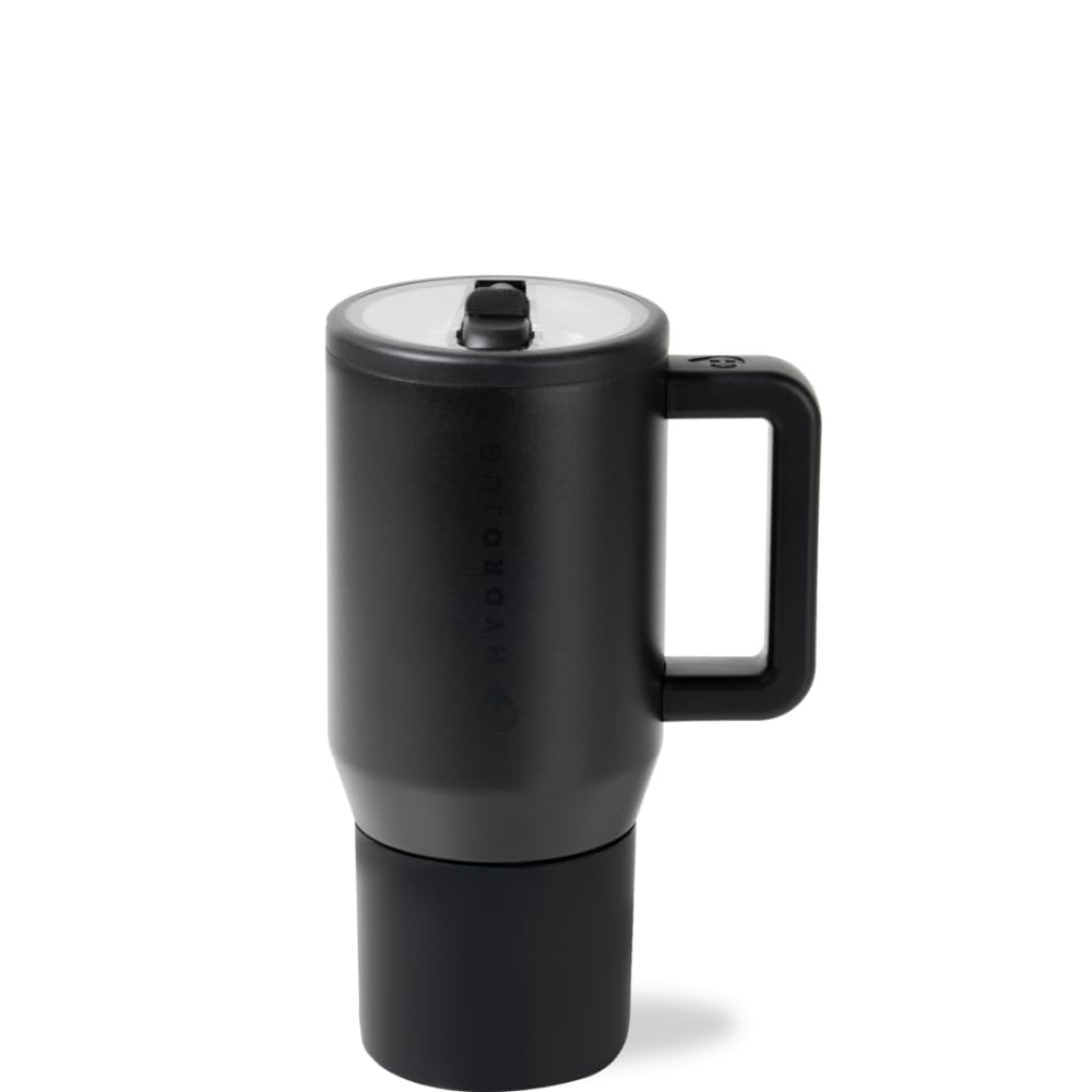 HydroJug Kids - 20 oz Insulated Kids Water Bottle with Flip Straw & Handle | Leak-Proof & Durable | Perfect for School, Sports, Lunch, Travel & Camp, Light Blue