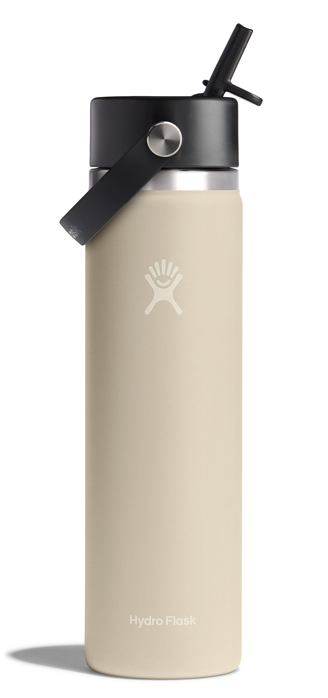 Hydro Flask Water Bottle - Insulated Stainless Steel - Wide Straw Lid, Non Spill, Leakproof in 40 Oz Indigo Blue