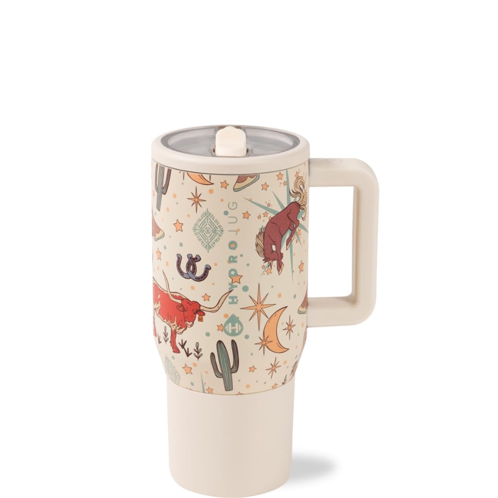 HydroJug Kids - 20 oz Insulated Kids Water Bottle with Flip Straw & Handle | Leak-Proof & Durable | Perfect for School, Sports, Lunch, Travel & Camp, Light Blue