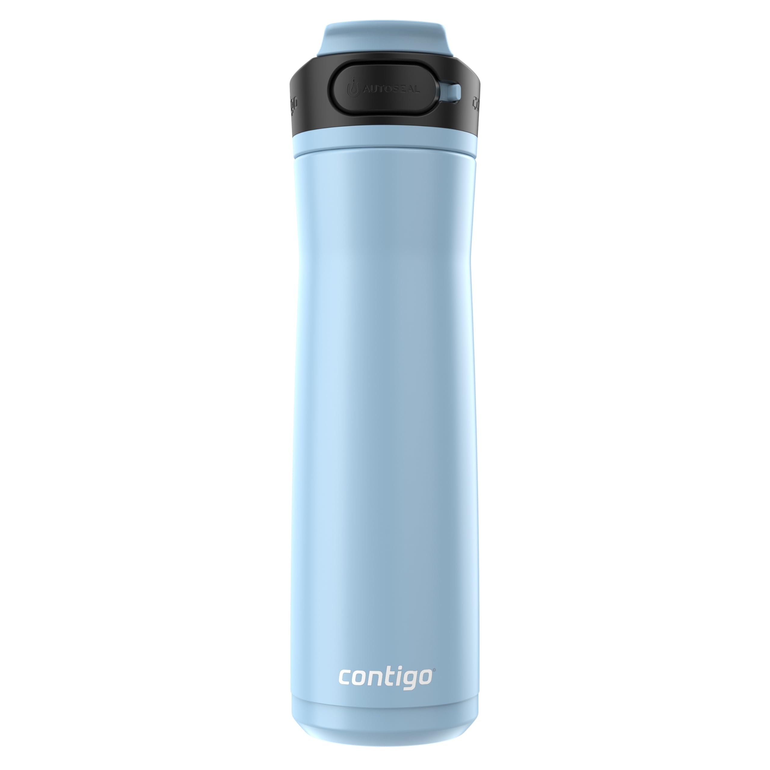 Contigo Cortland Chill 2.0 Stainless Steel Water Bottle with AUTOSEAL Lid 24 oz Juniper and Azalea 2-Pack