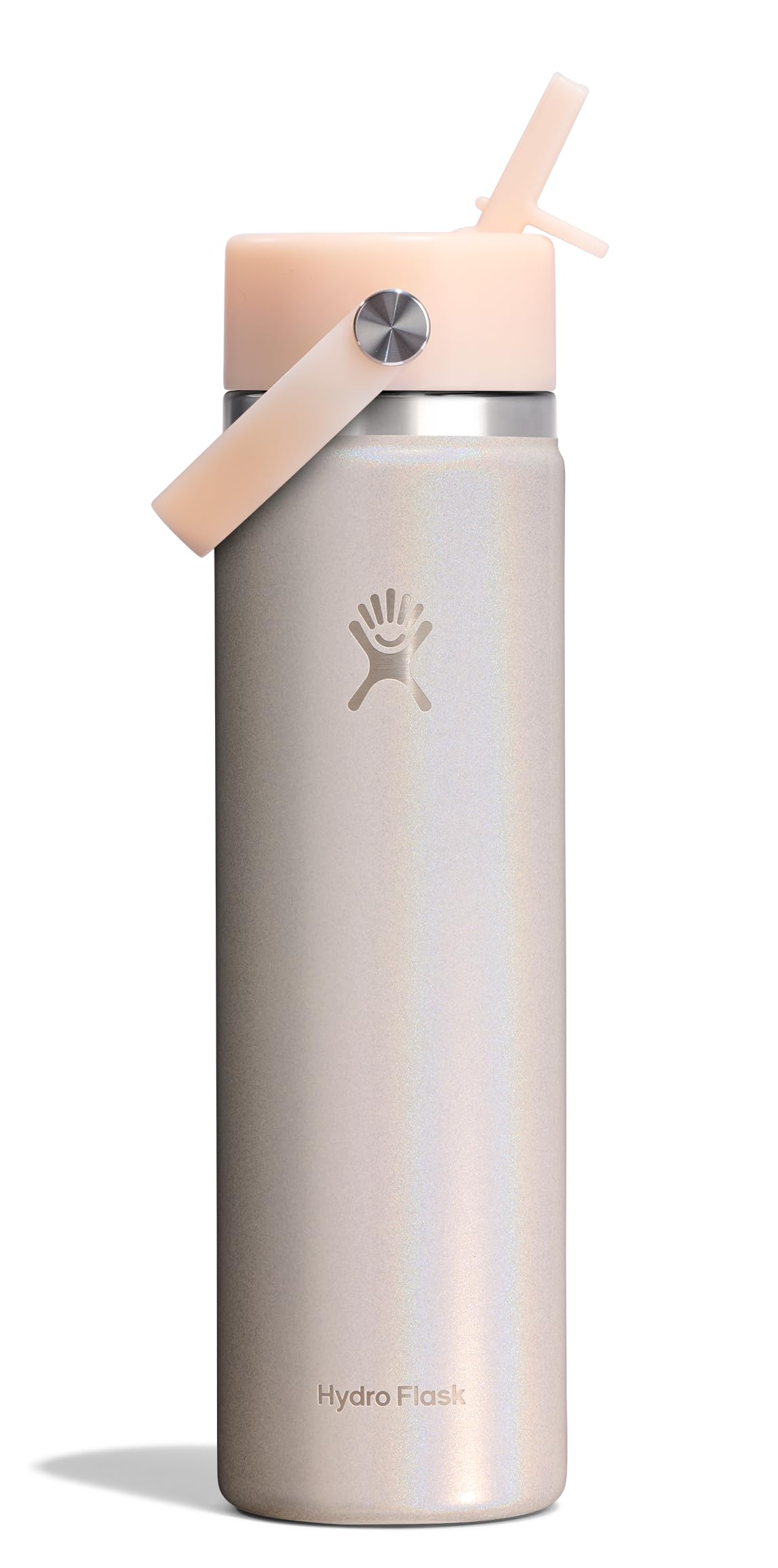 Hydro Flask Water Bottle - Insulated Stainless Steel - Wide Straw Lid, Non Spill, Leakproof in 40 Oz Indigo Blue