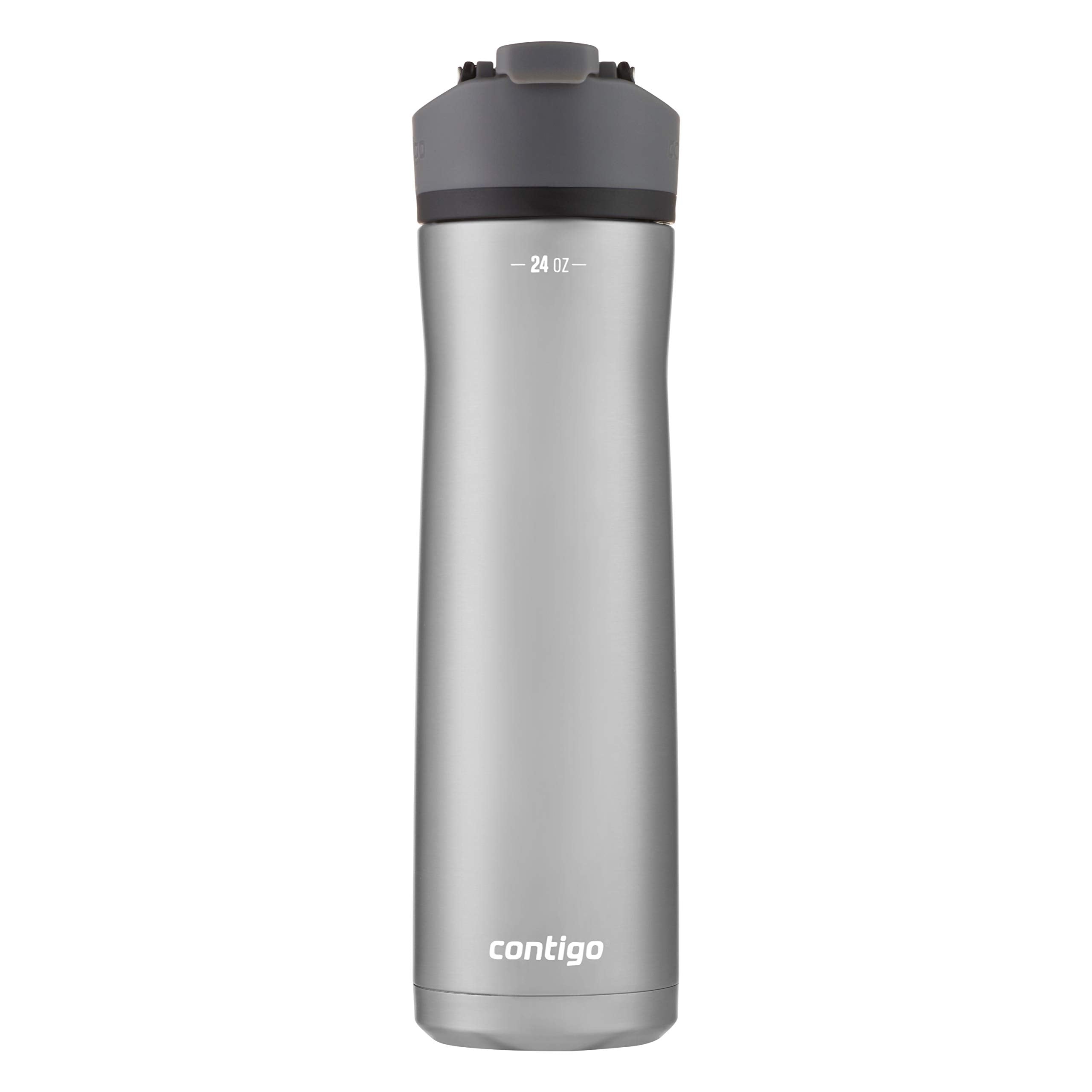 Contigo Cortland Chill 2.0 Stainless Steel Water Bottle with AUTOSEAL Lid 24 oz Juniper and Azalea 2-Pack