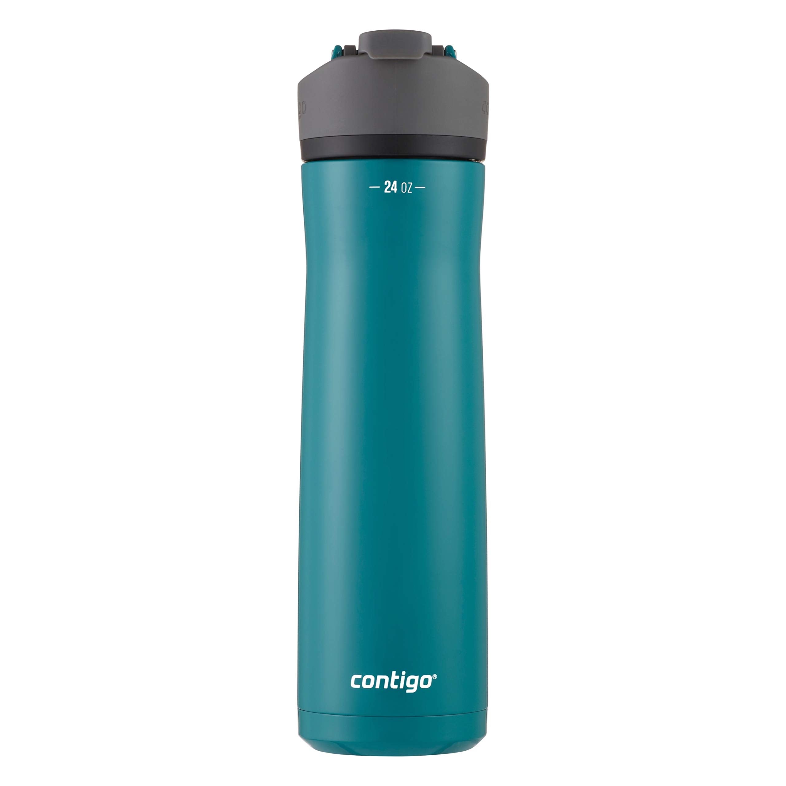 Contigo Cortland Chill 2.0 Stainless Steel Water Bottle with AUTOSEAL Lid 24 oz Juniper and Azalea 2-Pack
