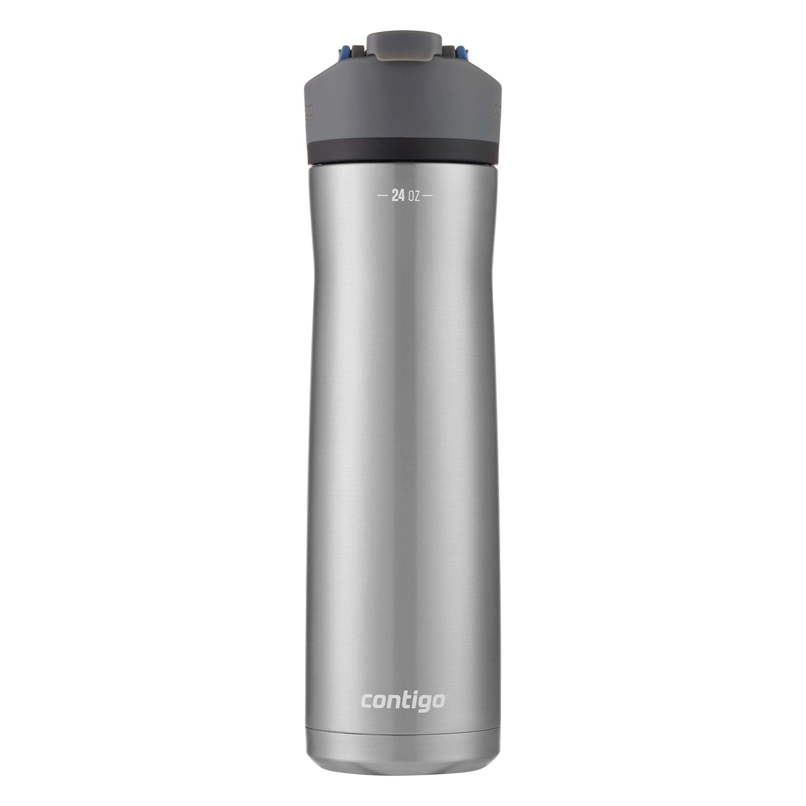 Contigo Cortland Chill 2.0 Stainless Steel Water Bottle with AUTOSEAL Lid 24 oz Juniper and Azalea 2-Pack